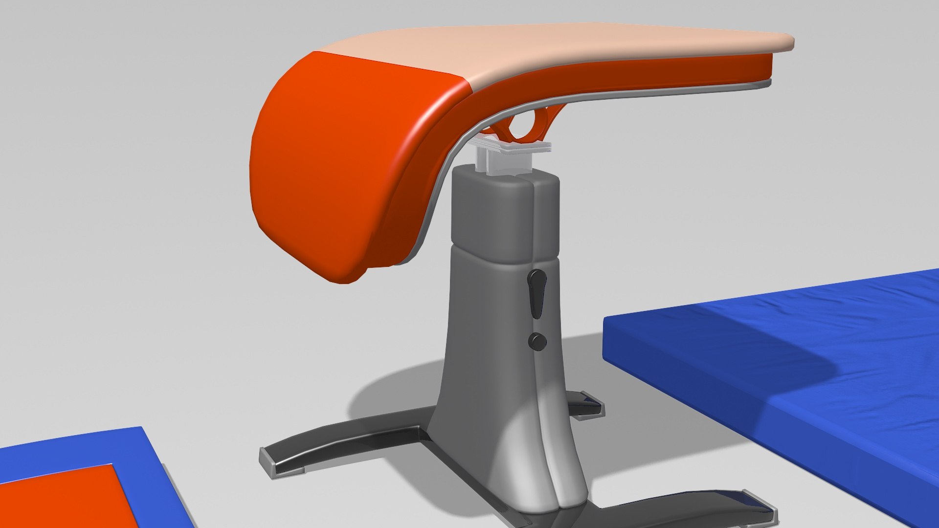 3D Vaulting Table - TurboSquid 1441348
