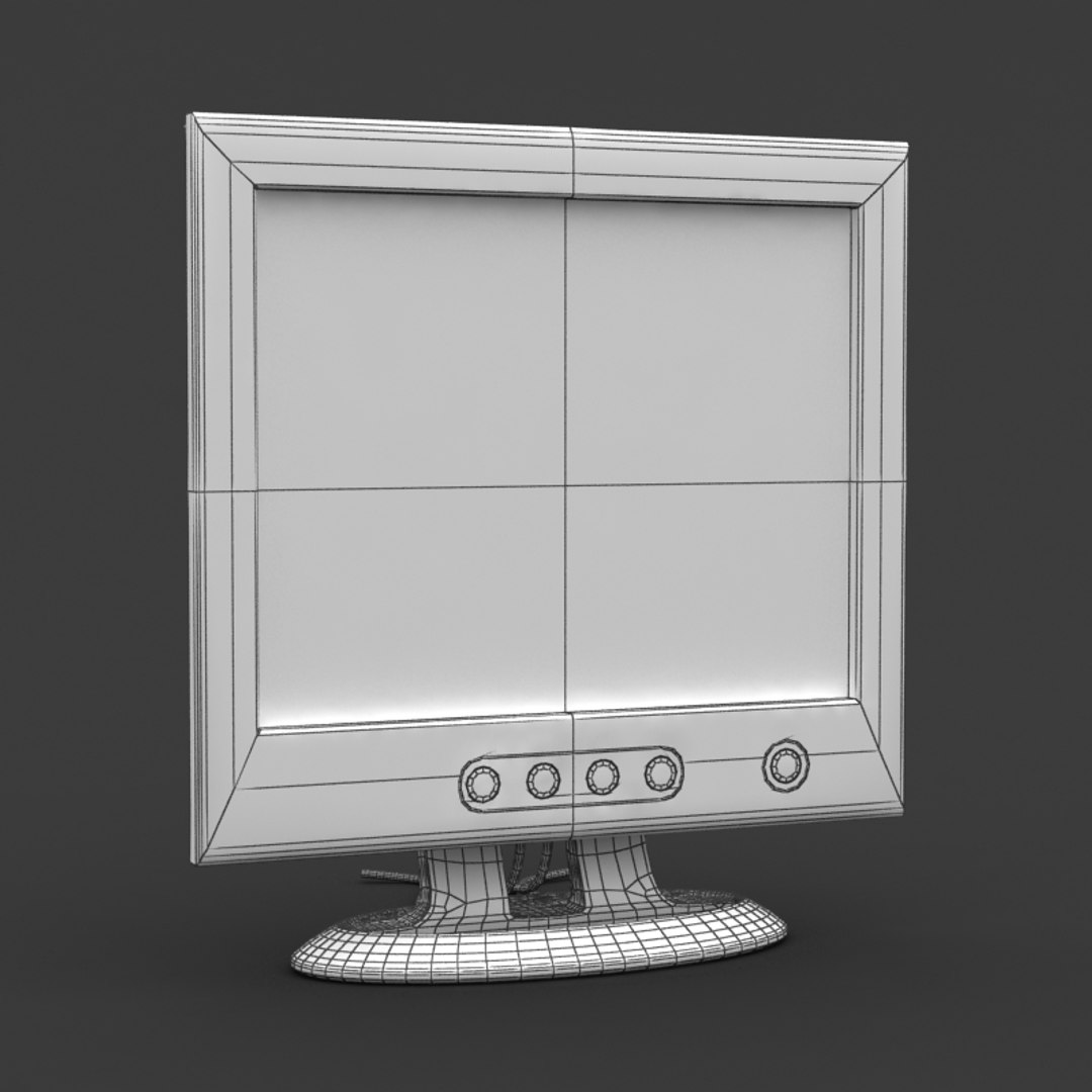 3dsmax Lcd Monitor