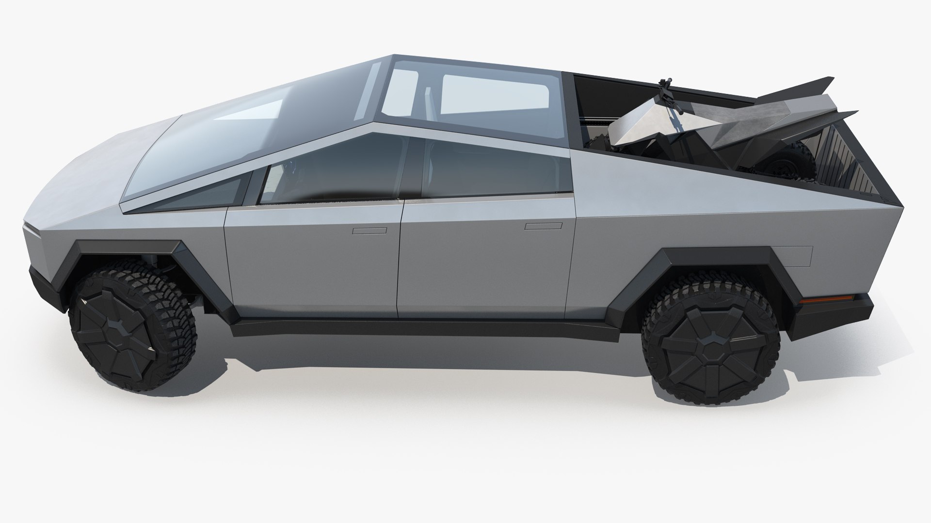 tesla cybertruck quad bike price