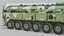 Rigged Dongfeng DF-41 Mobile Intercontinental Ballistic Missile With Vehicle PBR 3D model