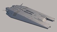 Sci Fi Dropship