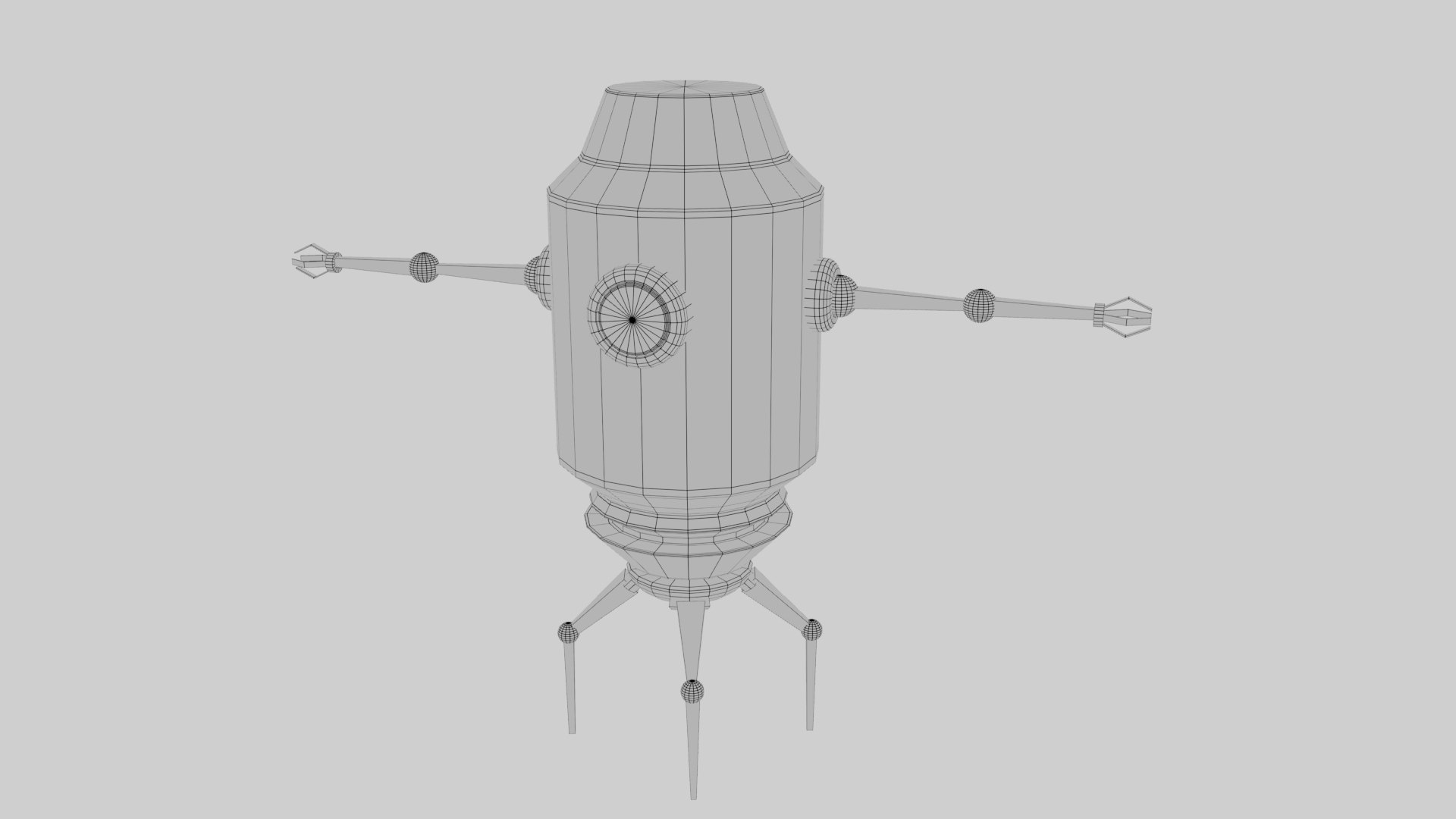 Low Poly Rigid 3D Robot - Modular Sci-Fi Mech 3D Model - TurboSquid 2382540
