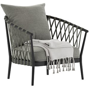 Globewest Maui 1-Seater Sofa 3D
