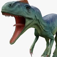 Dinosaur Allosaurus