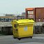 yellow dumpster 3d model
