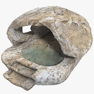 Stone tub 3D model