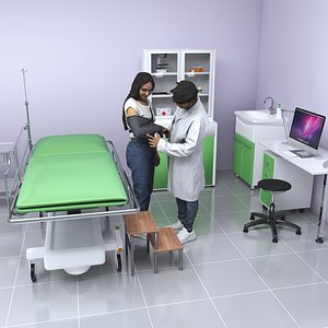 Examination Room 4K 3D model