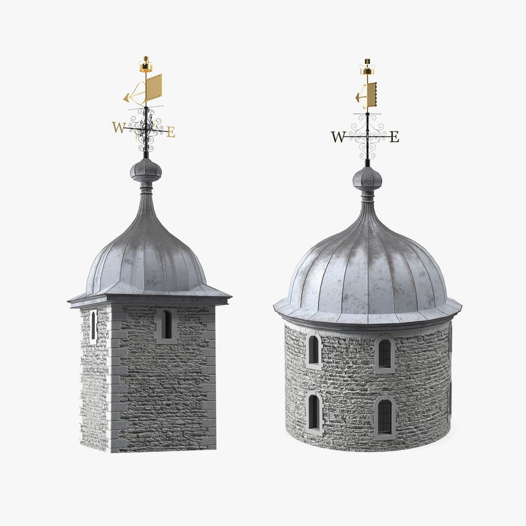 Ancient Towers of Castle Collection 3D model preview