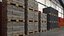 Warehouse Interior and Exterior PBR 03b Storage Facility 3D model