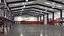 Warehouse Interior and Exterior PBR 03b Storage Facility 3D model