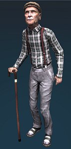 Human Old Man