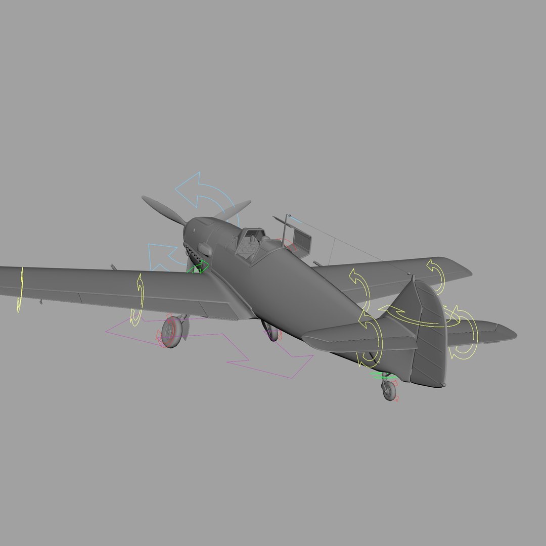 Metal Earth Messerschmitt BF-109 3D-Metall-Bausatz