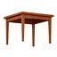 Pratico Nero Noce Extension Square Dining Table