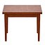 Pratico Nero Noce Extension Square Dining Table