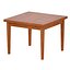 Pratico Nero Noce Extension Square Dining Table