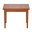 Pratico Nero Noce Extension Square Dining Table