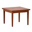 Pratico Nero Noce Extension Square Dining Table