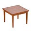 Pratico Nero Noce Extension Square Dining Table