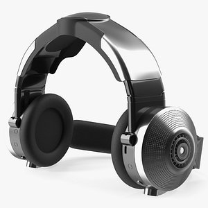 Black Headphones Personal Air Purifier