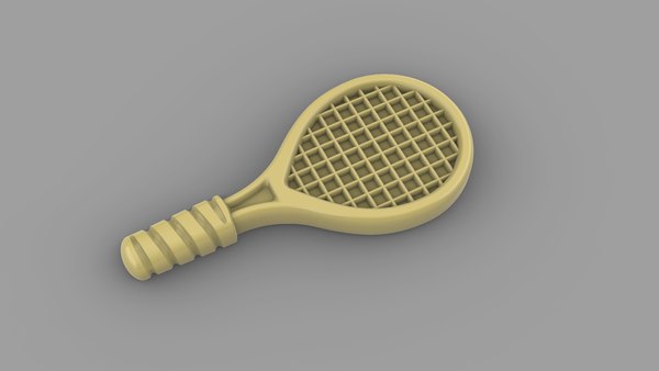 racket tennis 3D model