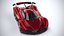 Alfa Romeo 8C-R Tazio 2020 LowPoly