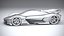 Alfa Romeo 8C-R Tazio 2020 LowPoly