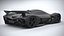 Alfa Romeo 8C-R Tazio 2020 LowPoly