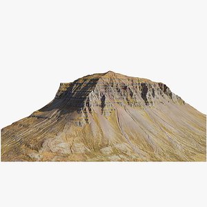 Icelandic Mountain - 3D PBR Model 3D model