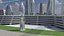 Centro de la ciudad futurista