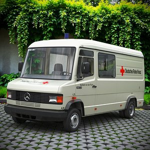 Mercedes Benz T2 507D Medical Support Vehicle Simplified