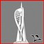 3d model spinnaker tower