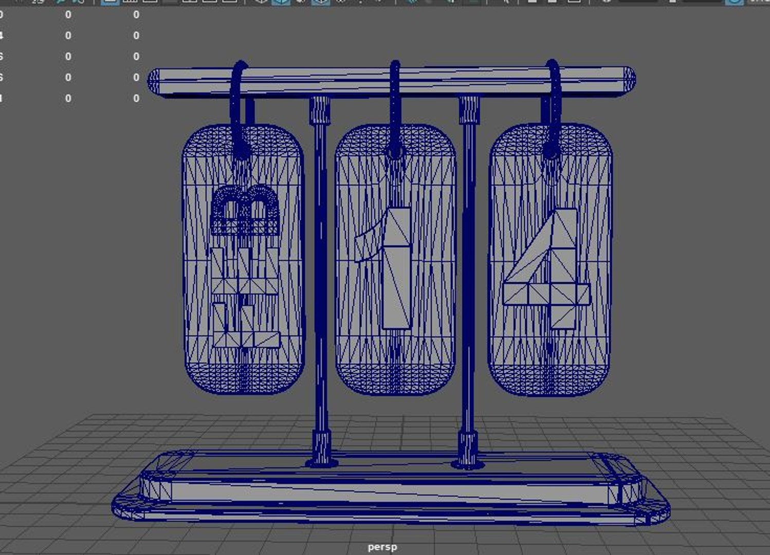 3D Desk Calendar Model 3D Model Model - TurboSquid 2337976