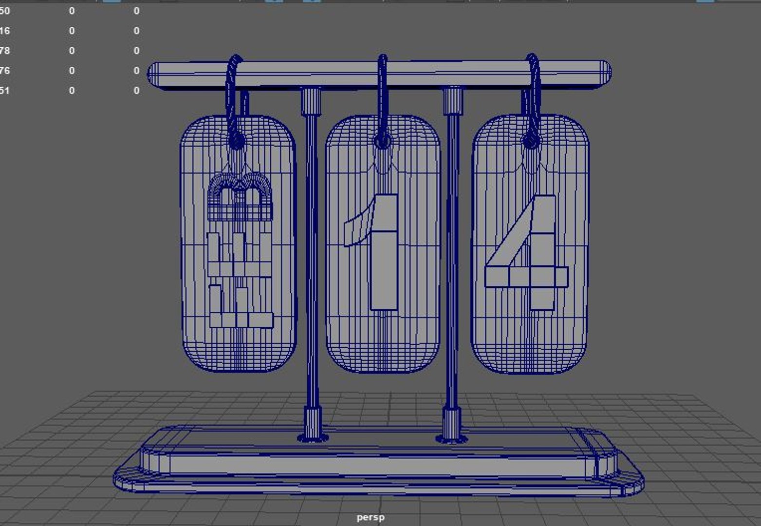 3D Desk Calendar Model 3D Model Model - TurboSquid 2337976
