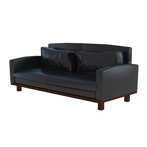 leather sofa 3D