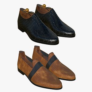 Leather Shoes Realistic V6