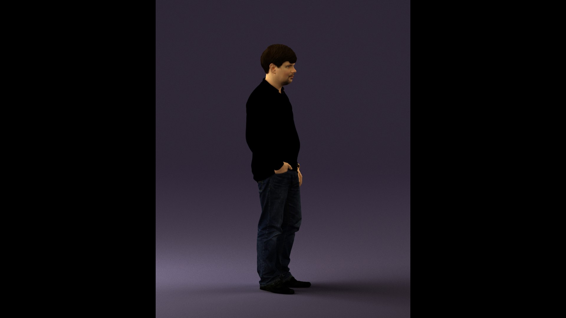 Scanned realistic human 3D model - TurboSquid 1702401