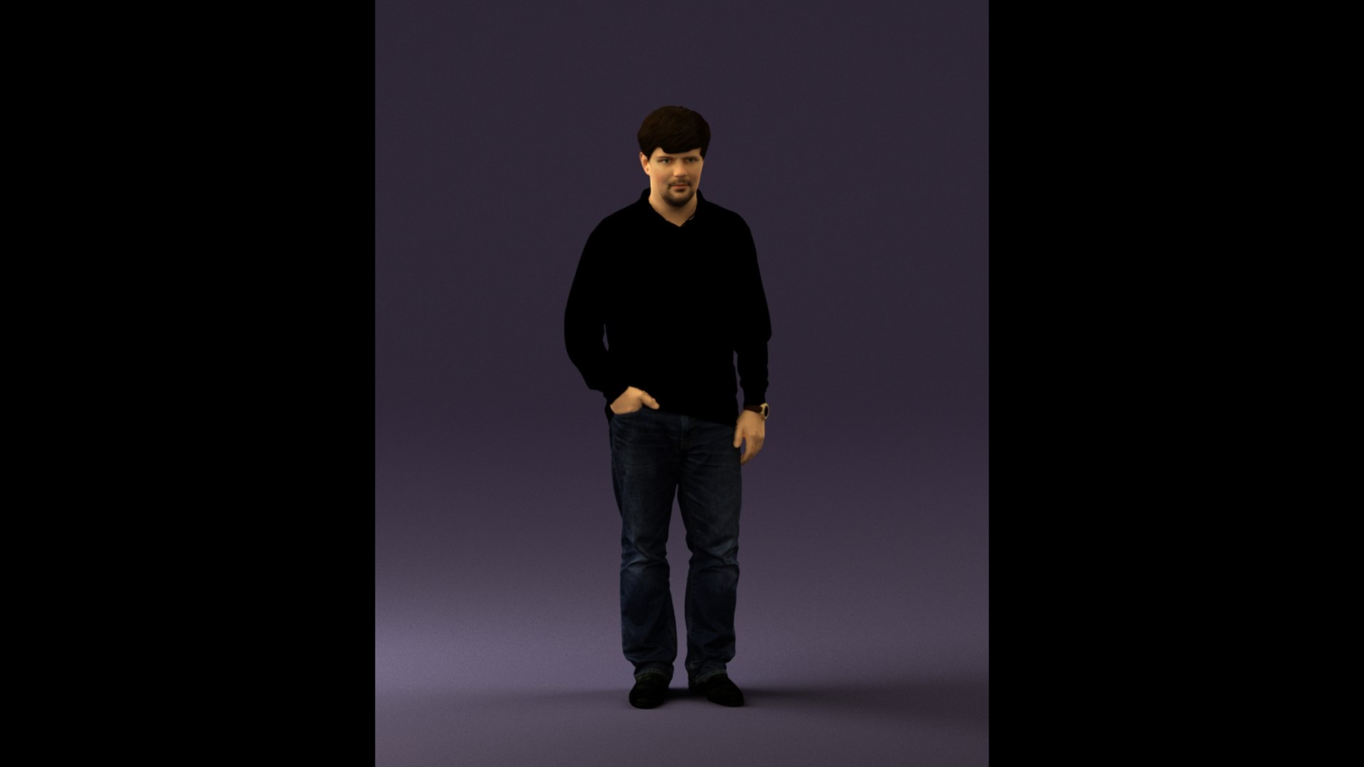 Scanned realistic human 3D model - TurboSquid 1702401