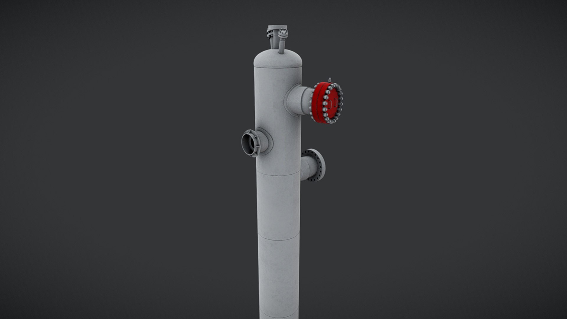 3D Model Column Equipment For Mass Transfer Processes - TurboSquid 2344292