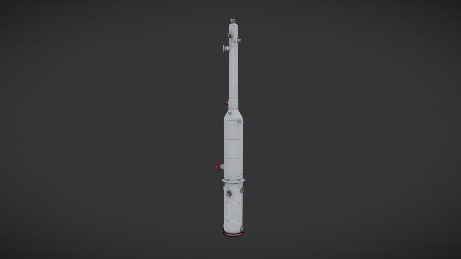 3D Model Column Equipment For Mass Transfer Processes - TurboSquid 2344292