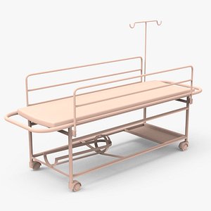 Rolling Stretcher 3D model