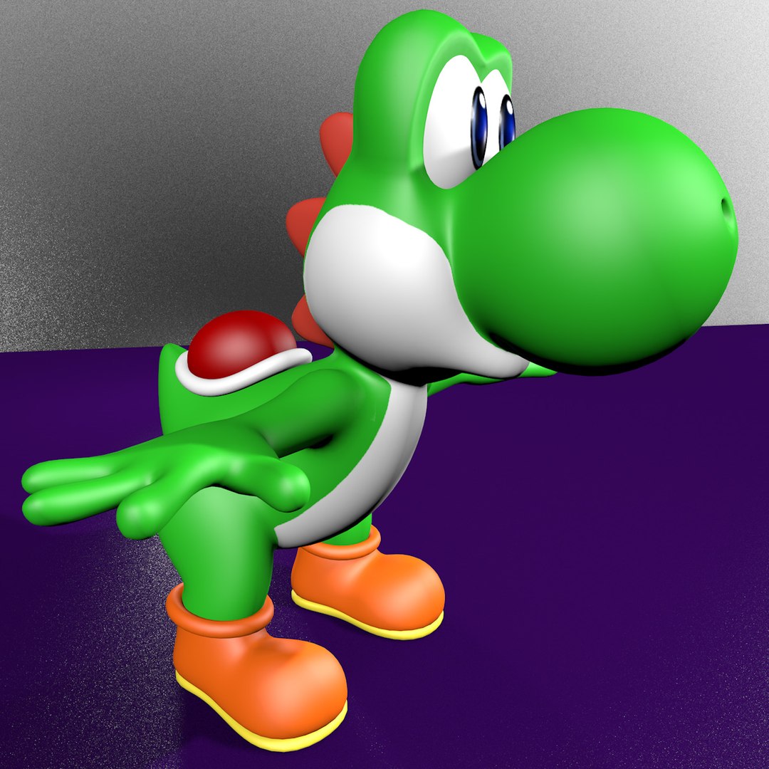 Yoshi 3d Model