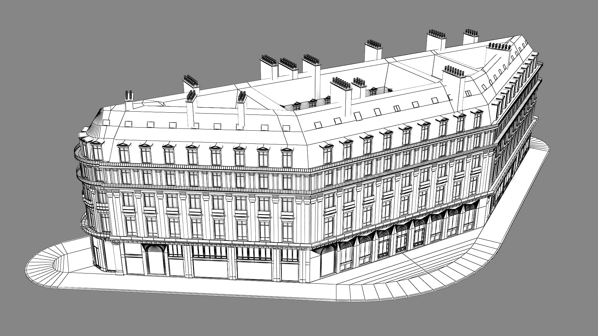 Paris Apartment Haussmann Building 01 3D model https://p.turbosquid.com/ts-thumb/cZ/Iw4s3r/y0/wire_010000/jpg/1684413304/1920x1080/fit_q87/5dd486f24ef3215455adc0293434e8536d12210a/wire_010000.jpg