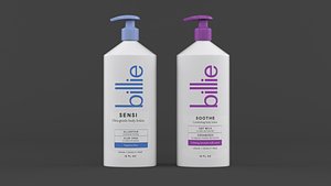 Body Lotion Bottle model