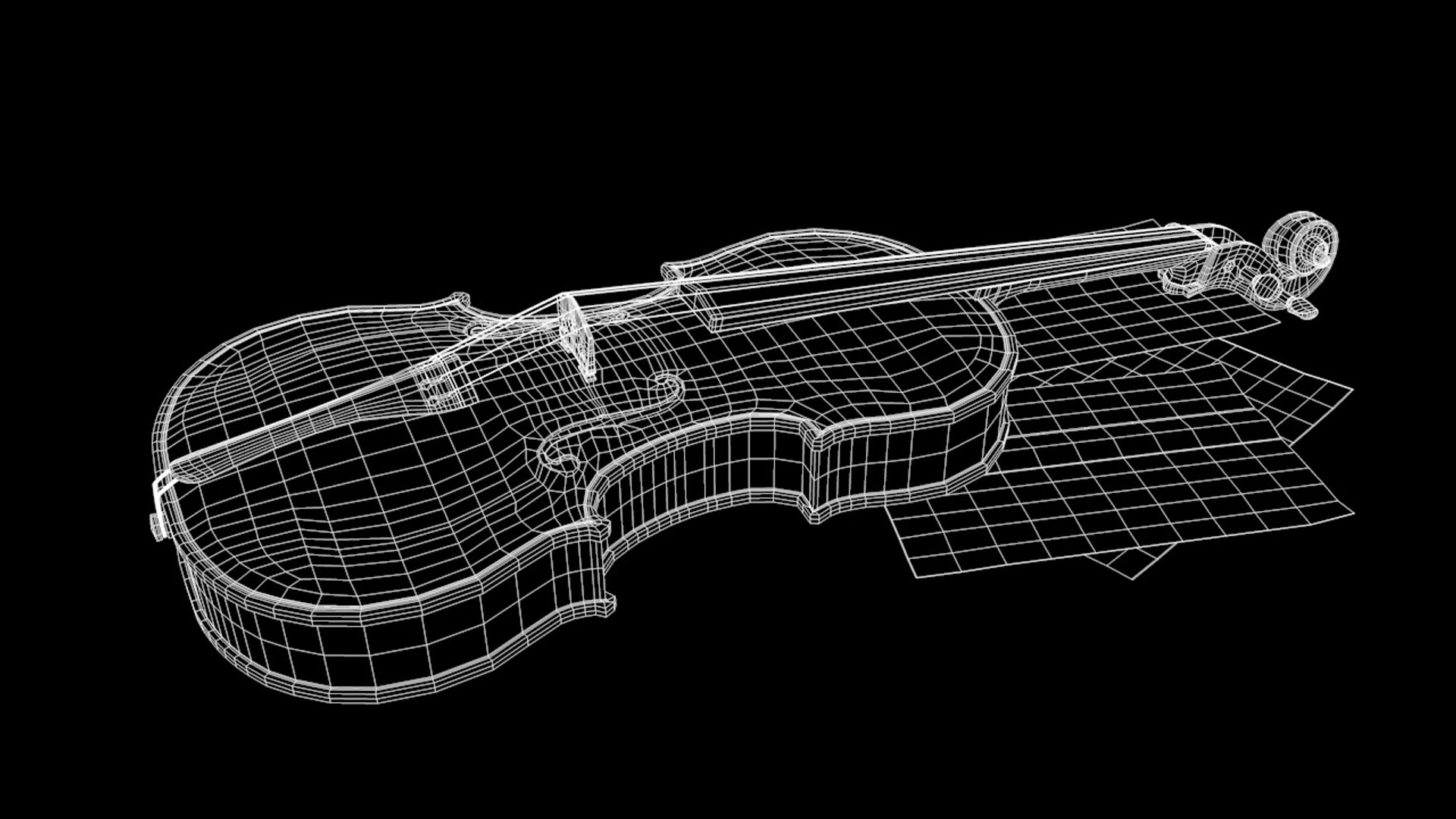 Viola music 3D model - TurboSquid 1613644