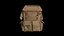 Mochila de lona vintage