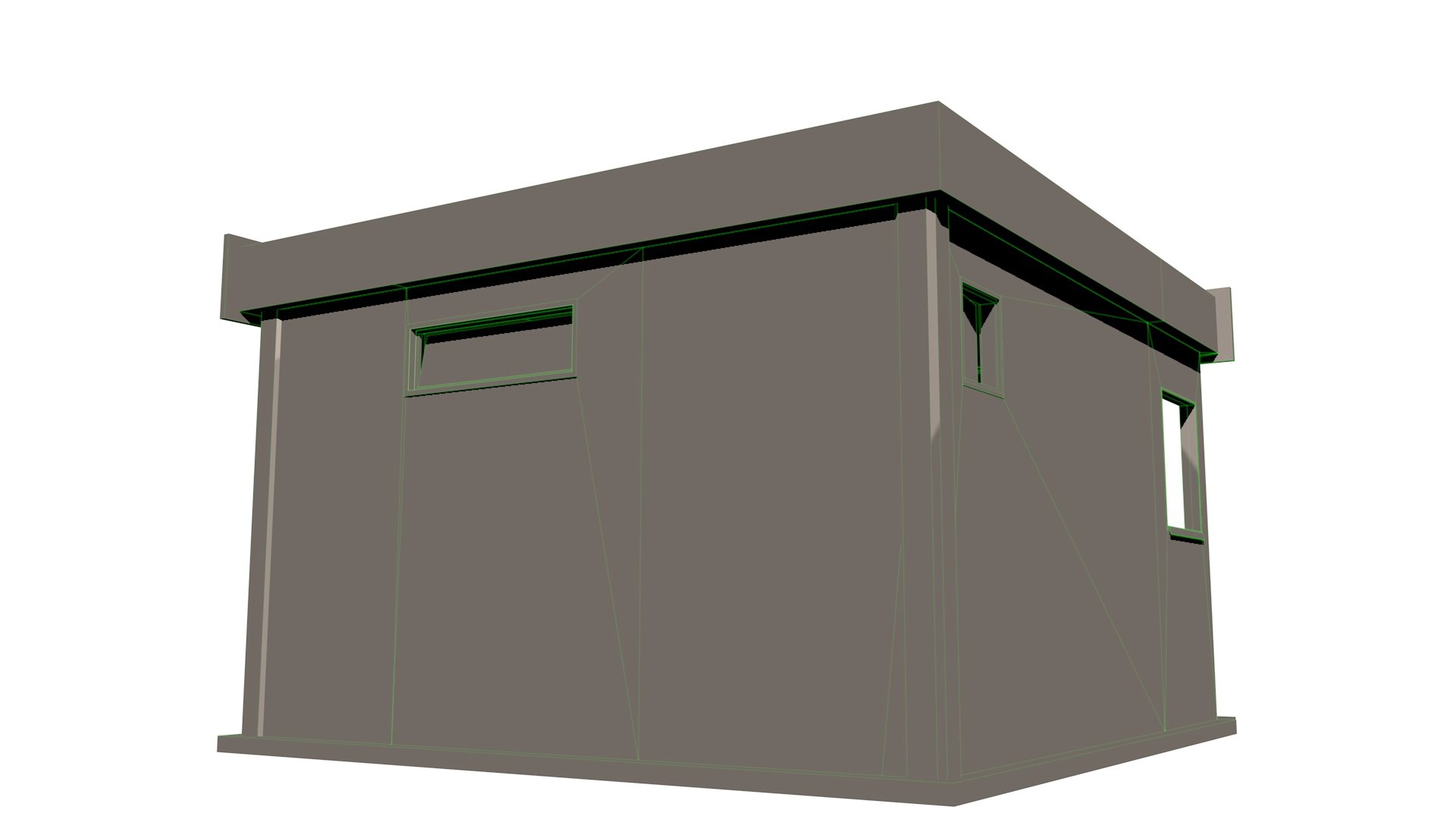 Free Single Shop - Free Model - TurboSquid 2289712