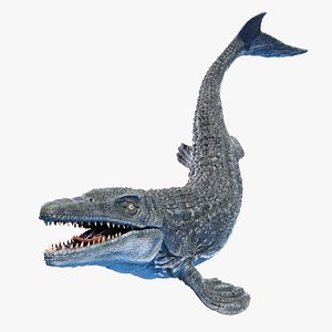 3D mosasaurus