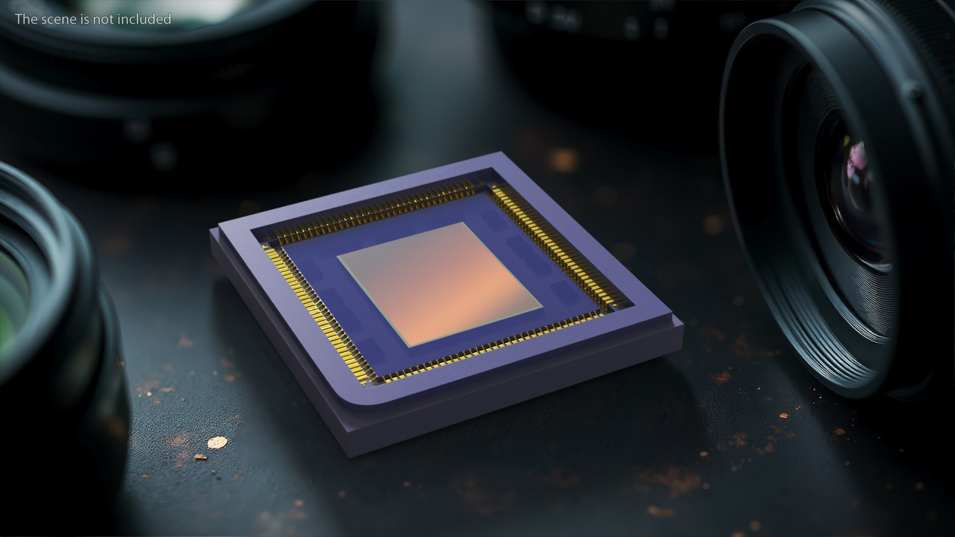 Canon CMOS Image Sensor 5MP High Speed Global Shutter 3D - TurboSquid ...