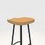 Bar Stool 8 3D model