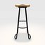 Bar Stool 8 3D model
